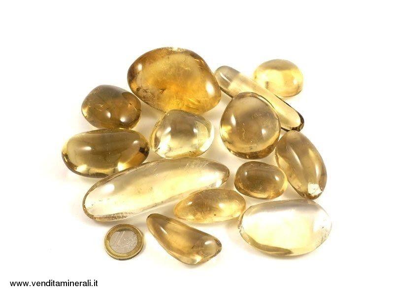 Ciottoli di citrino - XL 0,25 kg