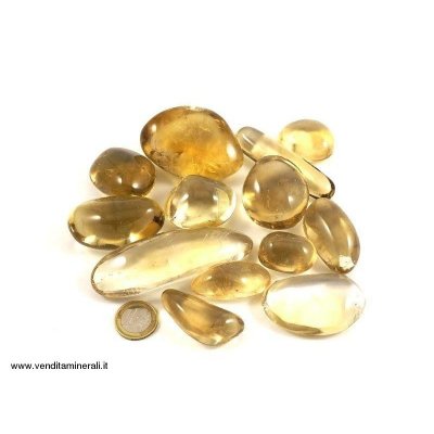 Ciottoli di citrino - XL 0,25 kg