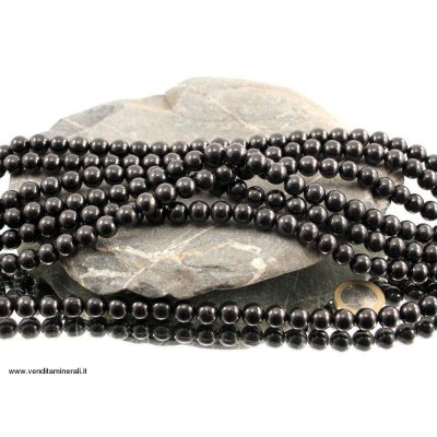 Catena da 10 mm di shungite