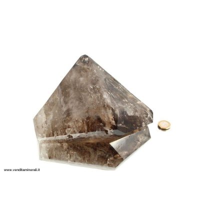 Cristallo ibrido - Cristallo di rocca / Quarzo fume'
