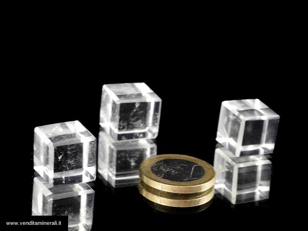 Dadi - Cristallo di rocca (corpo platonico)