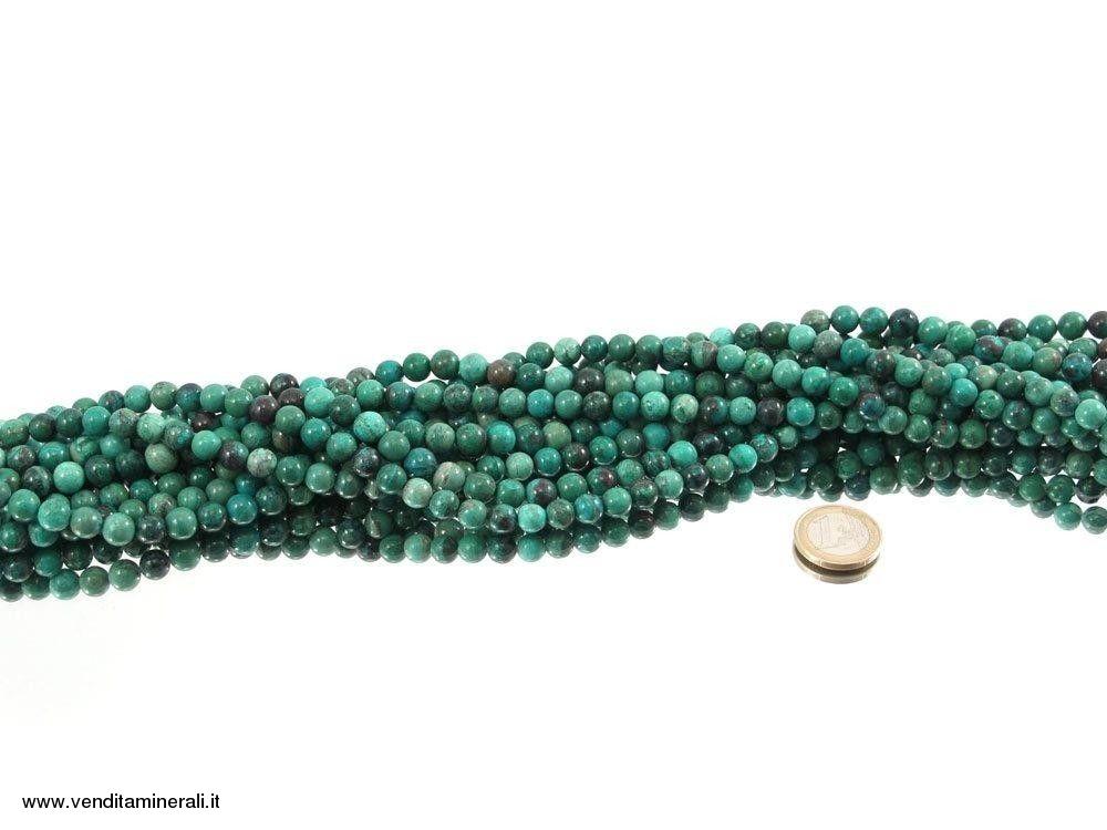 Crisocolla tallone 8 mm