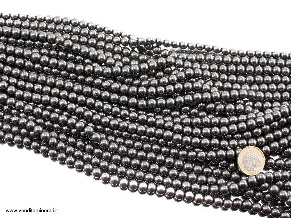 Catenella di ematite 6 mm