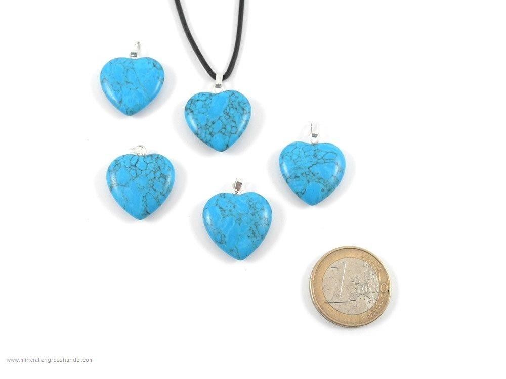 Braccialetto Turchese  20 mm 10 pezzi