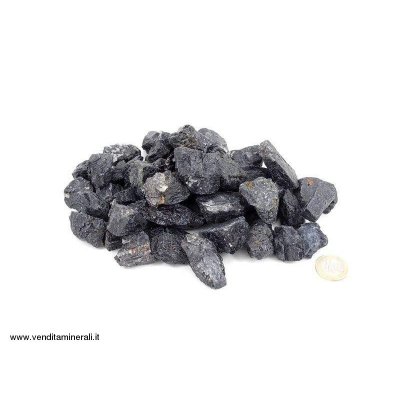 Tormalina nera - piccole pietre grezze (3 - 5 cm) - 1 kg