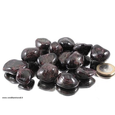 Pietre burattate di granato - 0,5 kg