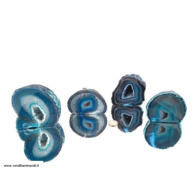 Agata sezionata turchese - 1 kg