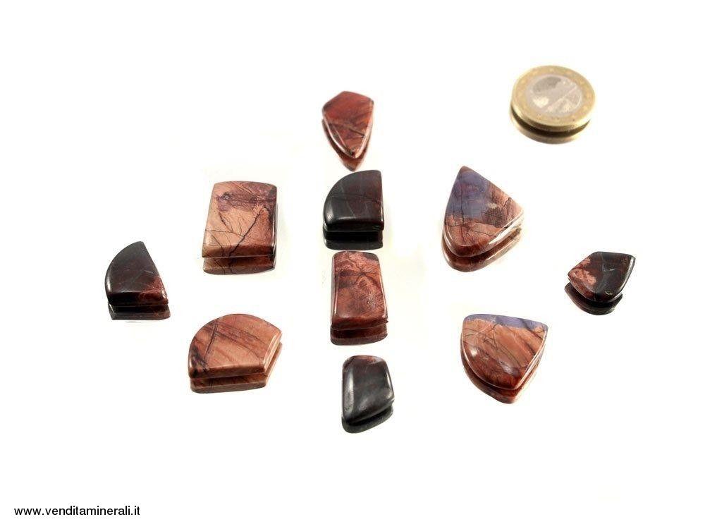 Sugillite Cabochons - Lotto di 10 pezzi