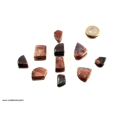 Sugillite Cabochons - Lotto di 10 pezzi