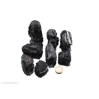 Superficie terminale di tomalina nera - cristallizzata - 0,5 kg