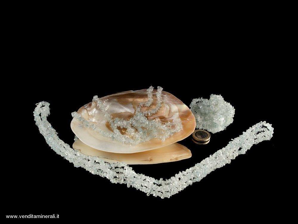 Topazio blu - Catena di schegge lunga