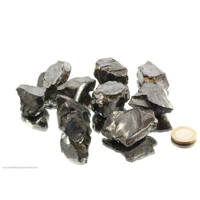 Pietre ruvide di Shungite preziosa