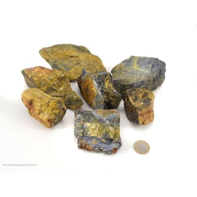Nellite - Quarzo occhio di tigre - Pietersite - pietre ruvide 1 kg