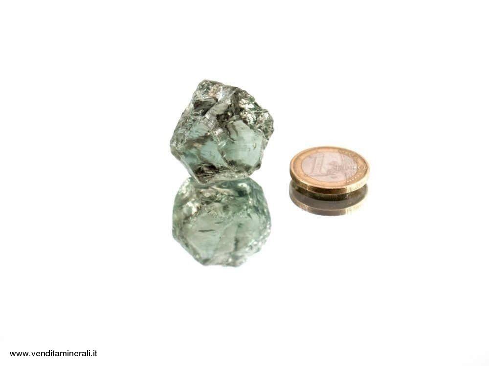Prasiolite grezza 'SE 7+' - Ametista verde -