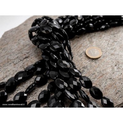 Filo di catena in agata nera