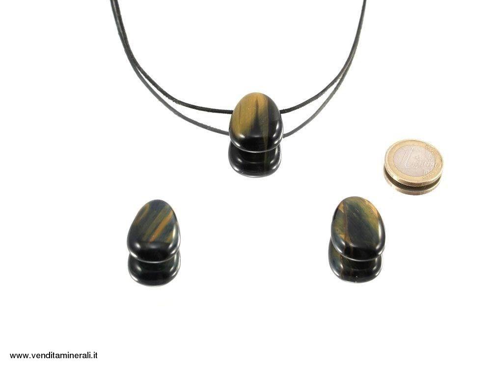 Ciondolo in occhio di falco