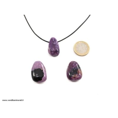 Ciondolo Charoit a tamburo