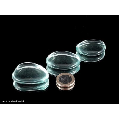 Pietre tascabili d' Ossidiana blu / verde