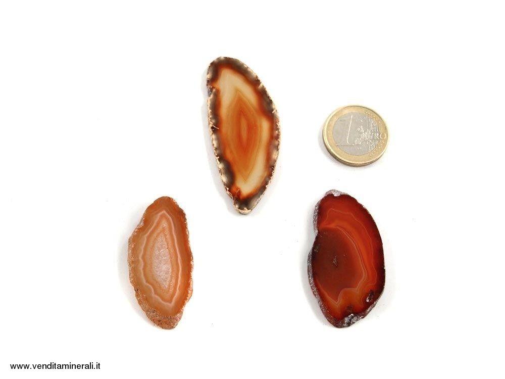 Agata sezionata corniola piccola - 1 pezzo