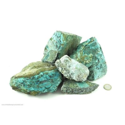 Pietre grezze di turchese (Sudafrica) - 1 kg