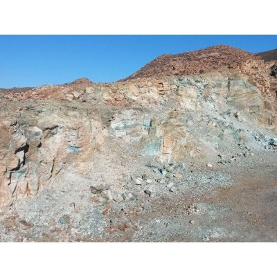 Pietre grezze di turchese (Sudafrica) - 1 kg