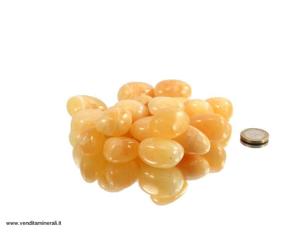 Calcite giallo-arancio - 0,5 kg