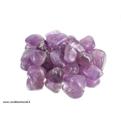 Ametista pietre burattate livello qualitativo 'A' 500 g
