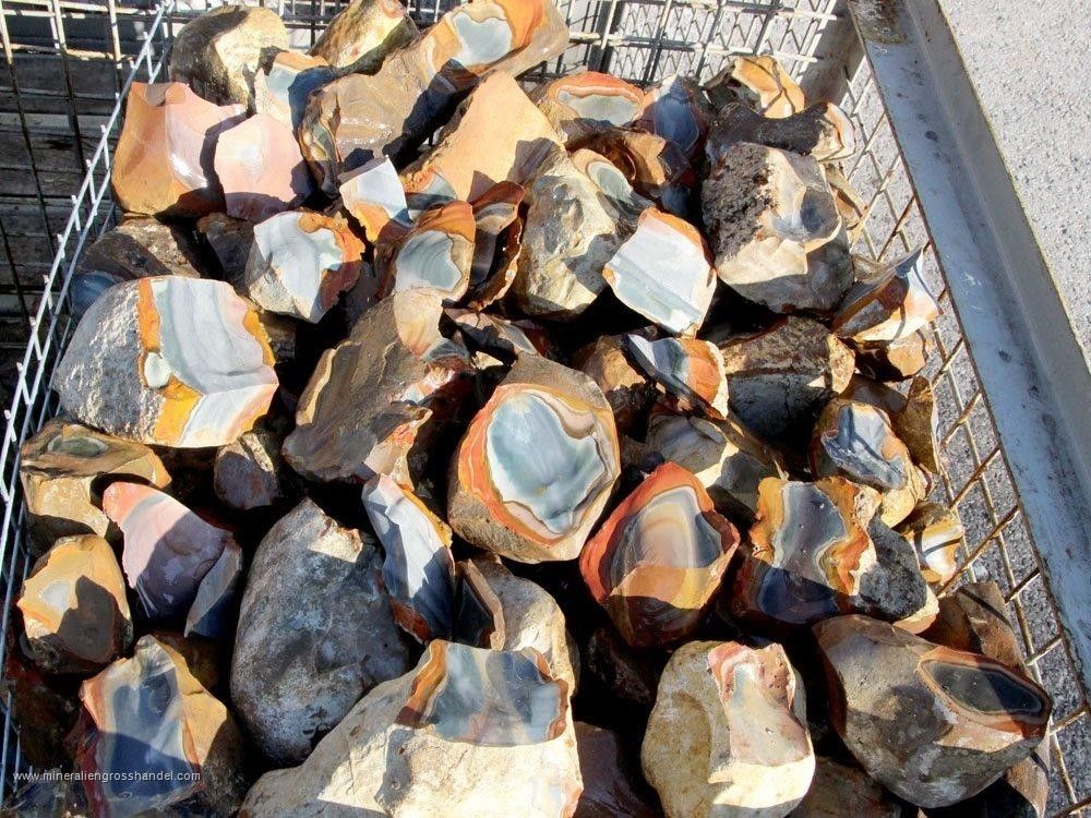 Diaspro policromo - pietre ruvide - 1 kg