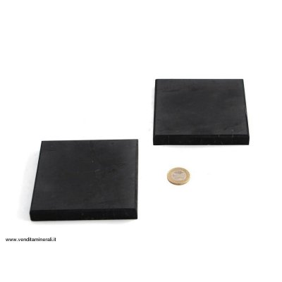 Cubo di shungite 10x10x1 cm