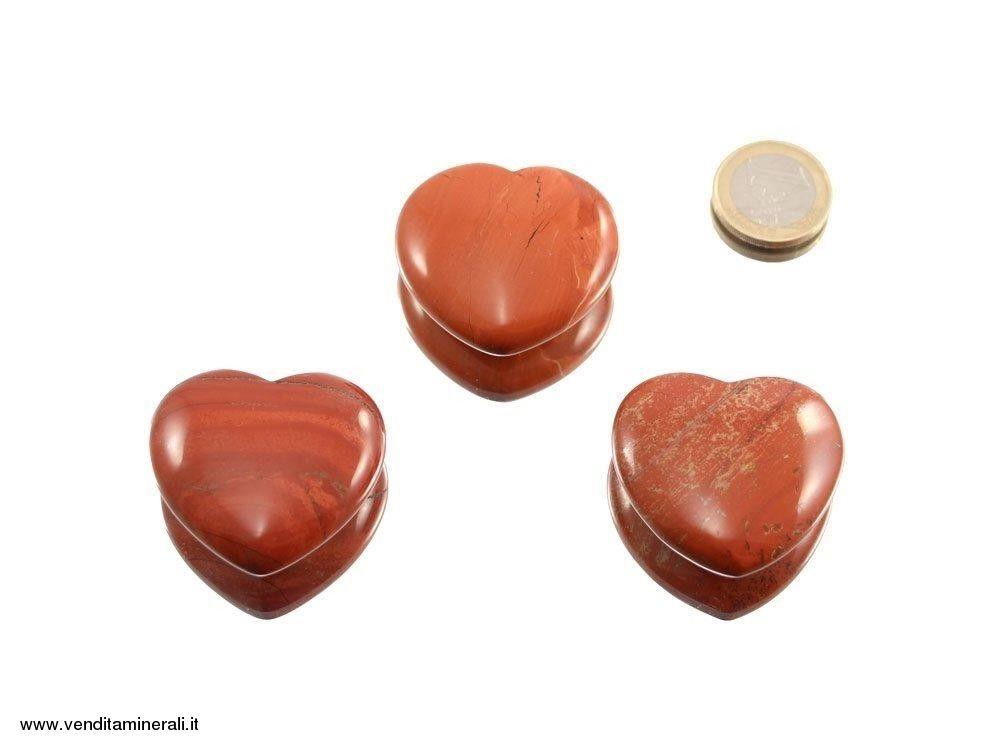 Diaspro cuore rosso