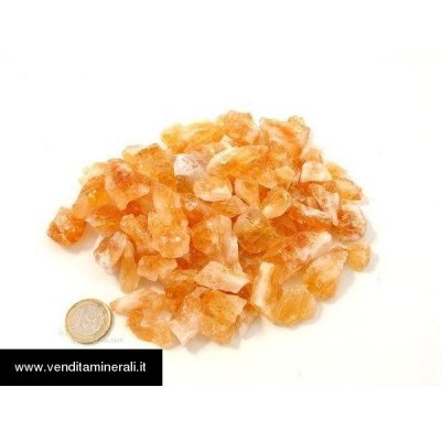 Citrino - piccole pietre grezze (2-5 cm) - 0,5 kg