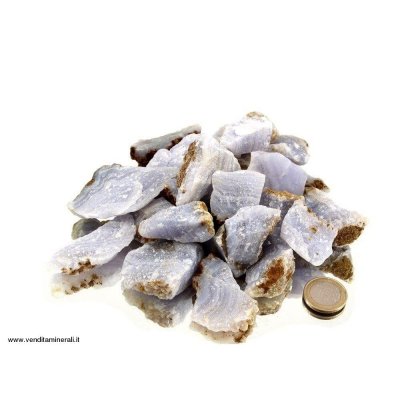 Calcedonio - piccole pietre grezze (2-5 cm) - 1 kg