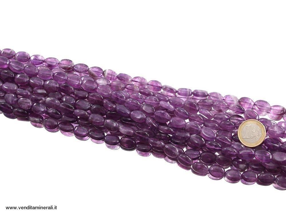 Filo di ellissi di ametista