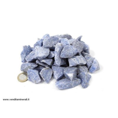 Avventurina blu - piccole pietre grezze (2-5 cm) - 1 kg