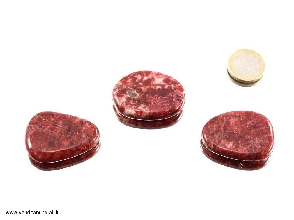 Pietre tascabili di thulite - 1 pezzo