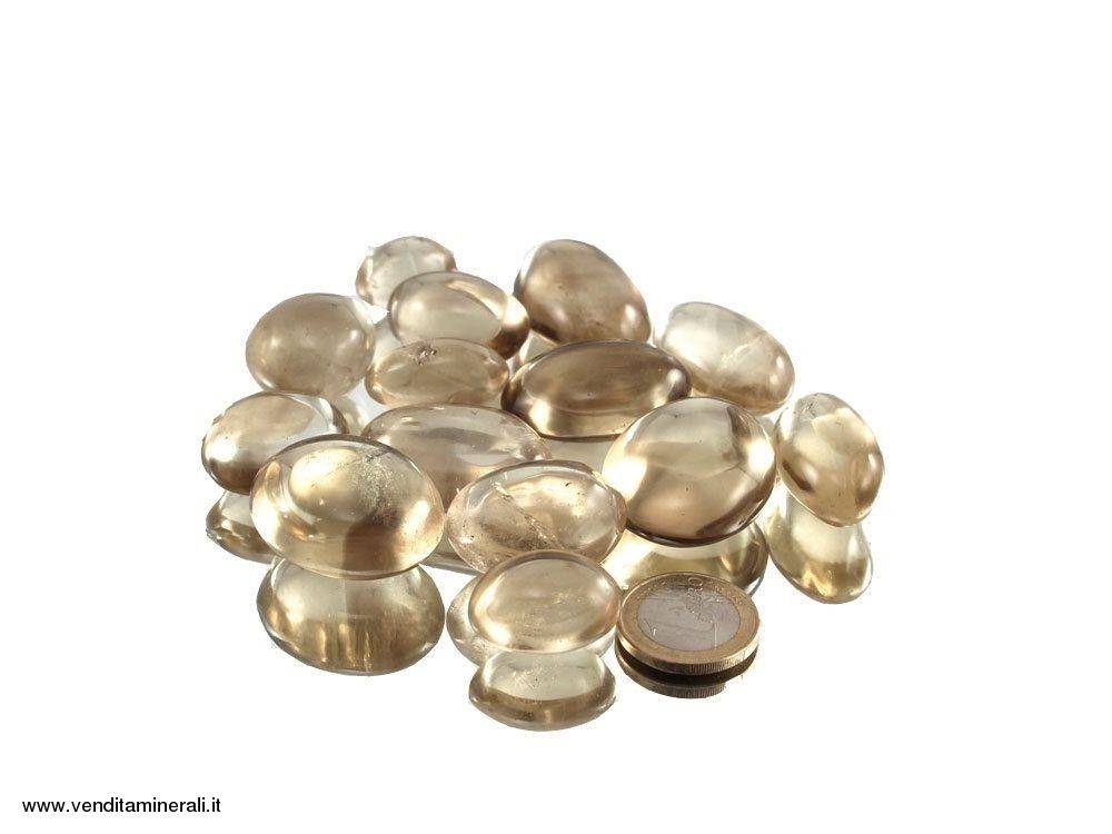 Ciottoli di citrino naturale - 0,25 kg