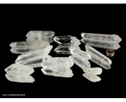 Punte Grandi Cristallo Di Rocca Biterminato - Foto 5