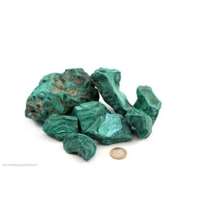 Pietre grezze di malachite - 1 kg