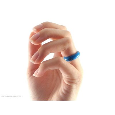 Set di 50 anelli di turchese