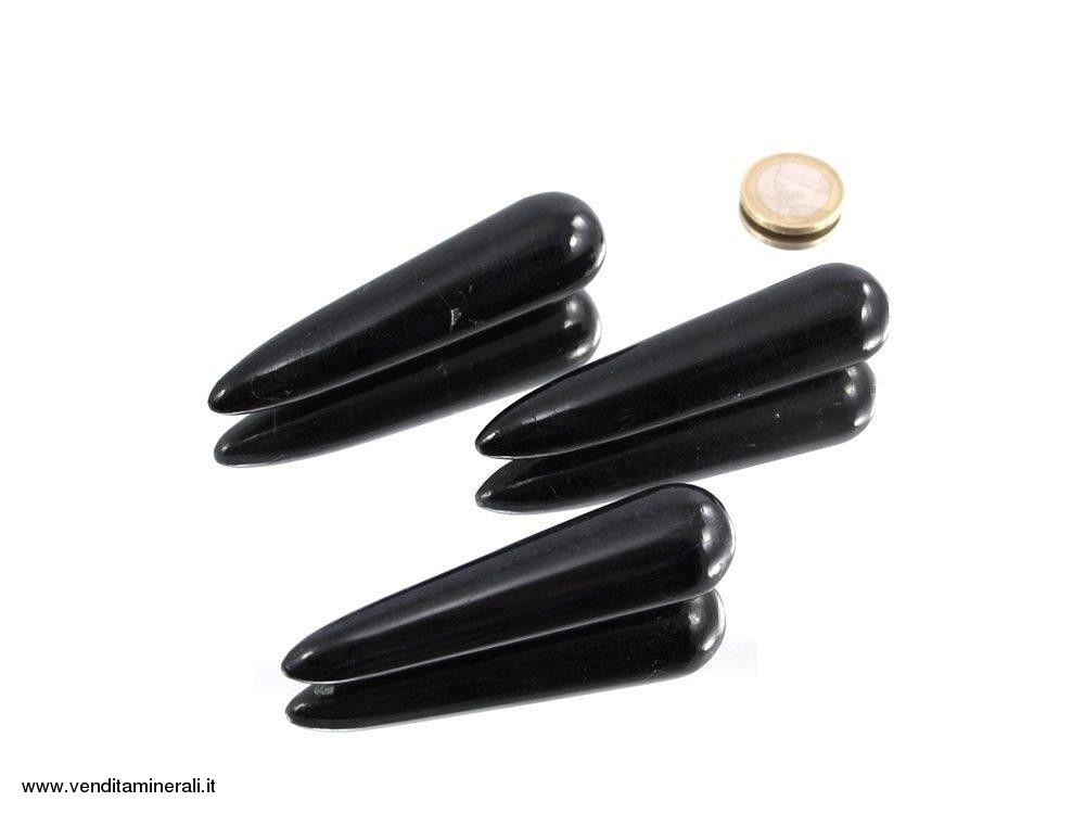 Bastoncini di Tormalina rotonda per massaggio