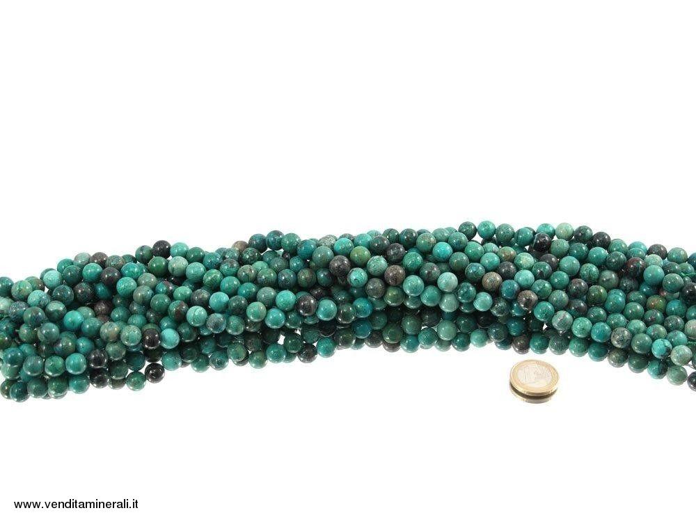 Filo a catena in crisocolla da 10 mm