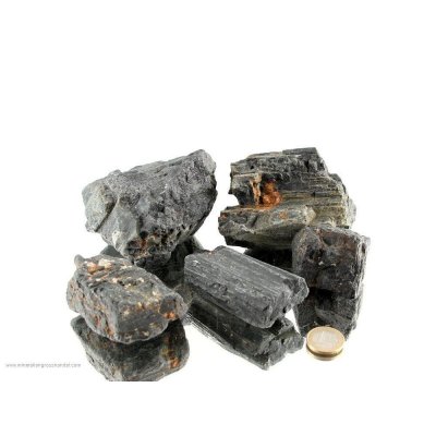 Pietre grezze di tormalina nera - 0,5 kg