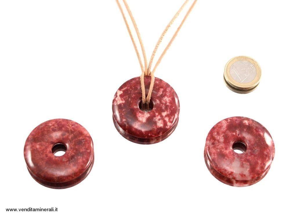 Ciambella Donut da 40 mm in Thulite