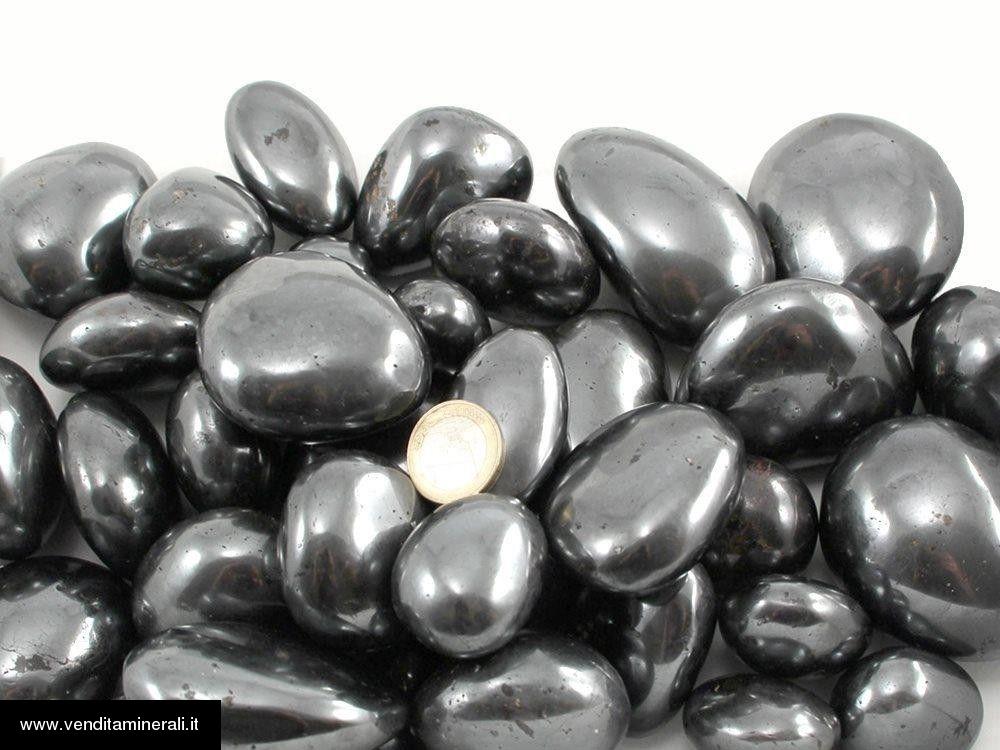 Ematite Pebbles / XL burrattato 0,5 kg