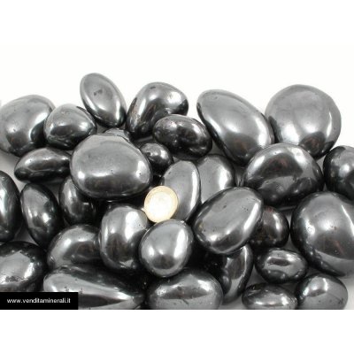 Ematite Pebbles / XL burrattato 0,5 kg