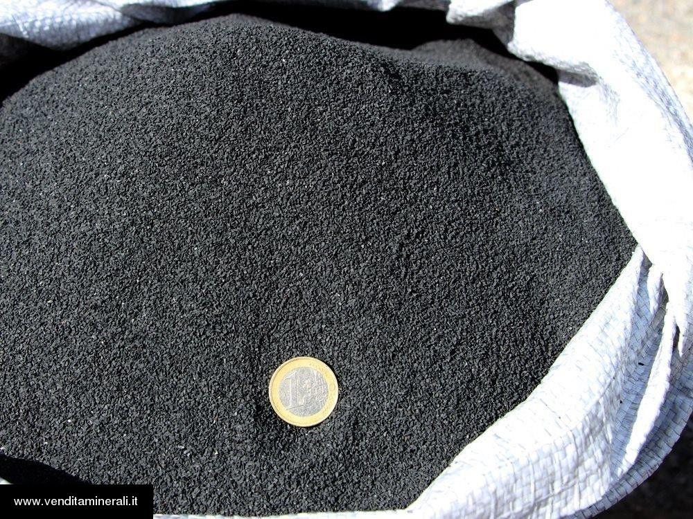 Polvere di shungite 0,5 - 1 mm - 1 kg