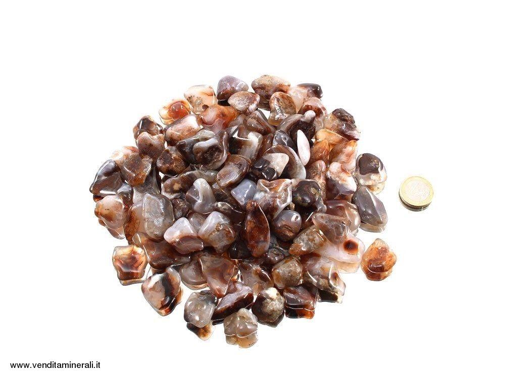 Pietre cadute in agata di fuoco 0,5 kg
