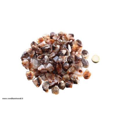 Pietre cadute in agata di fuoco 0,5 kg