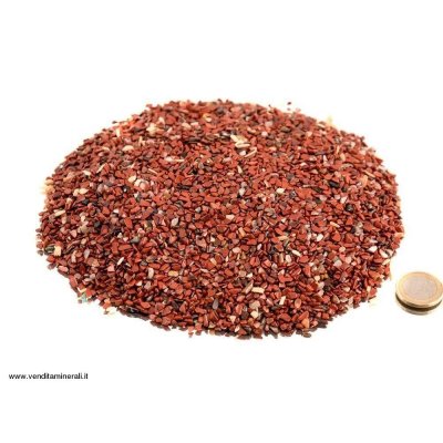 Pietre di diaspro rosso - 0,5 kg