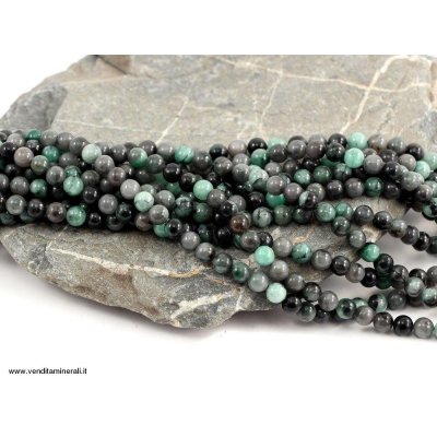 Filo catena di smeraldo da 8 mm